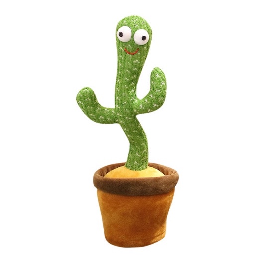 Mainan Kaktus Bergoyang Viral Dancing Cactus Boneka Kaktus Goyang Dan