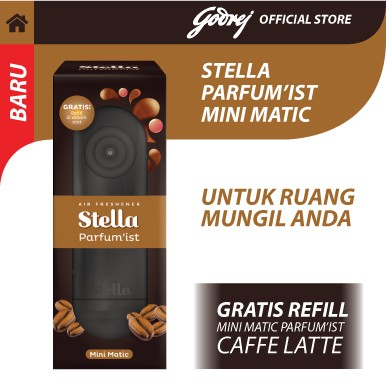 Stella Parfum Ist Mini Matic Set Caffe Latte Ml Alat Pengharum Dan