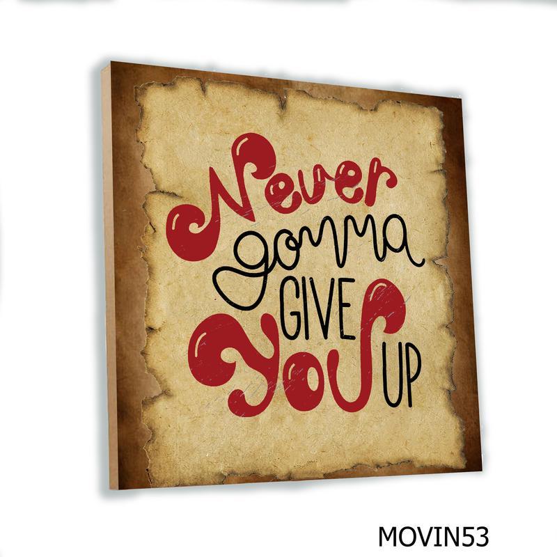 Pinguinshoponline - HIASAN DINDING WALL DECOR POSTER KAYU QUOTES KATA MOTIVASI bahan MDF 20x20cm PAJANGAN RUMAH HIASAN UNIK QUOTES