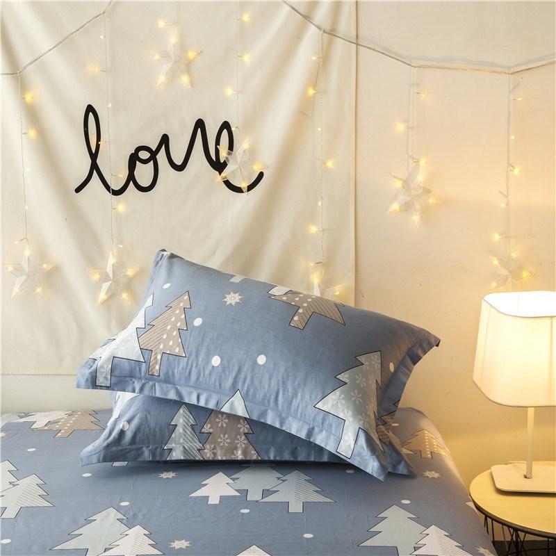 Một Cặp] 100% Cotton Lớn Vỏ GốI Hai Chỉ 100% Cotton Vỏ Gối Bộ Ruột Gối 48X74 Cm Mép Rộng Phong Bì Mẫu Mã