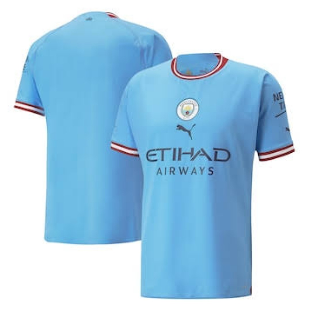 Jersey Bola Man City Home New Baju Bola Kaos Bola