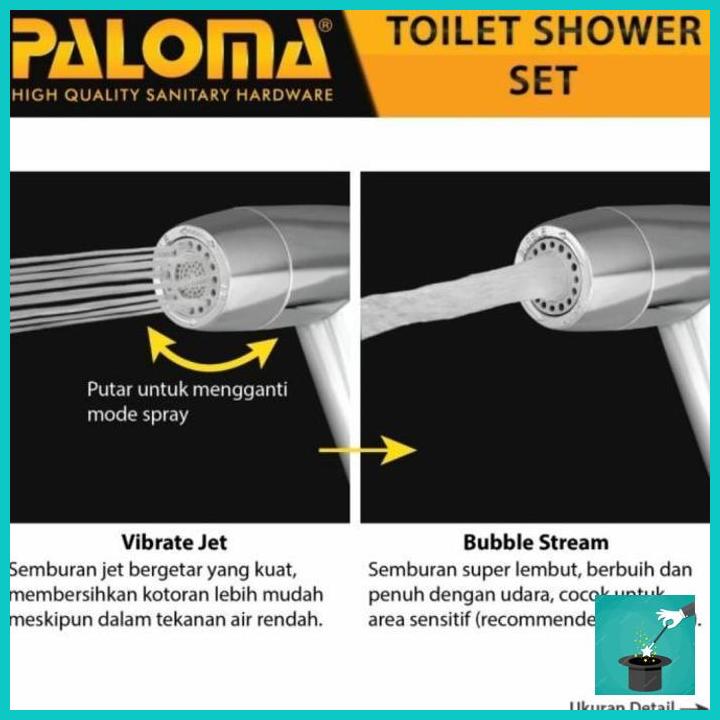 Jet Shower Toilet Paloma Tsp Semprotan Wc Bidet Gold Emas Kuning