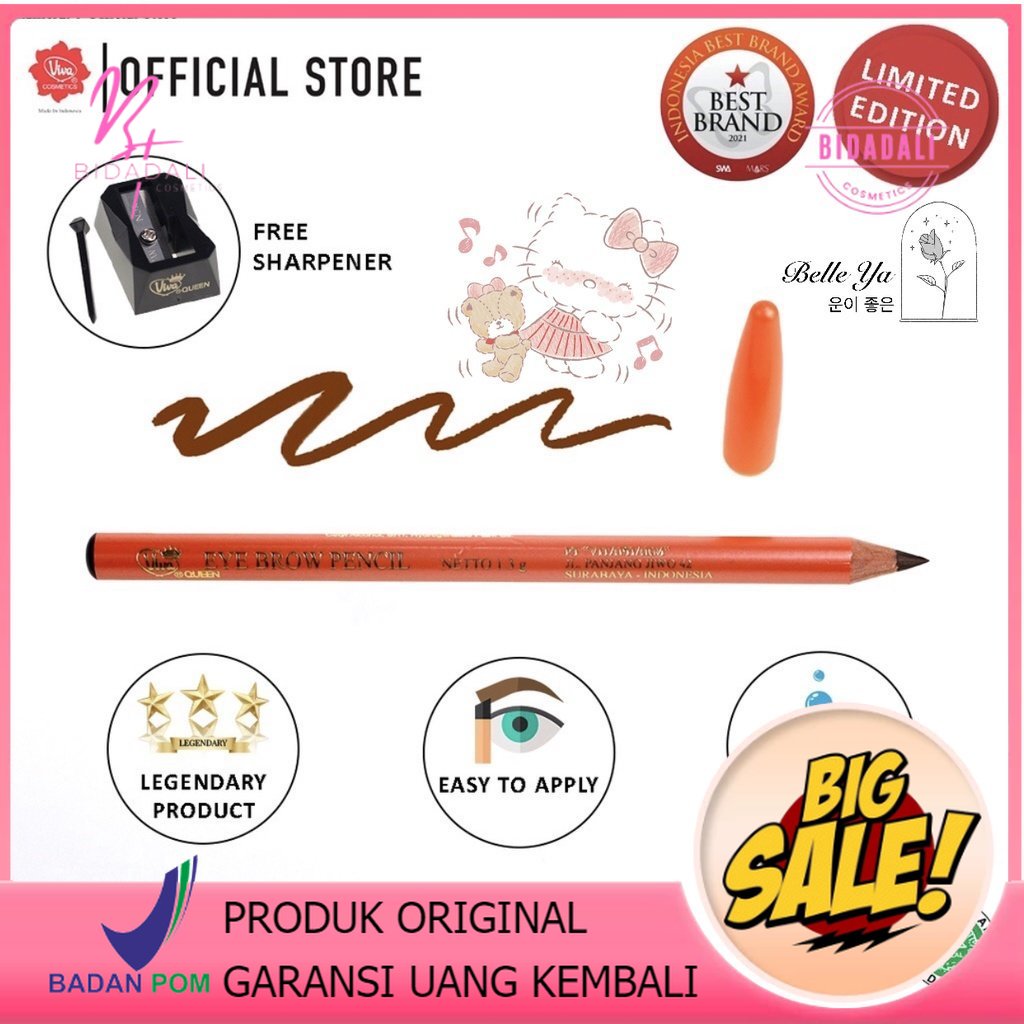 Pensil Pencil Alis VIVA Queen Limited Edition 60th Viva Anniversary