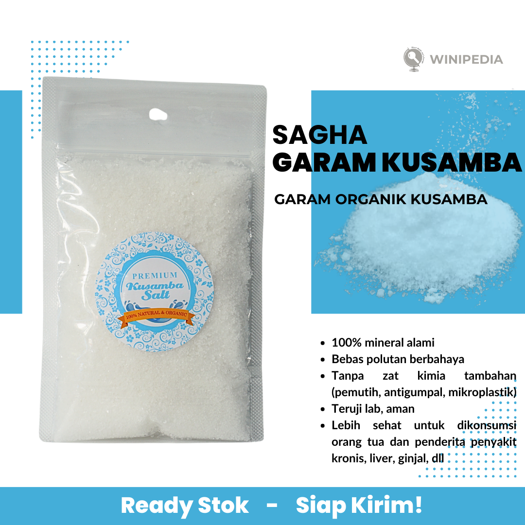 SAGHA Garam Laut Organik Kusamba 250 Gr Lazada Indonesia