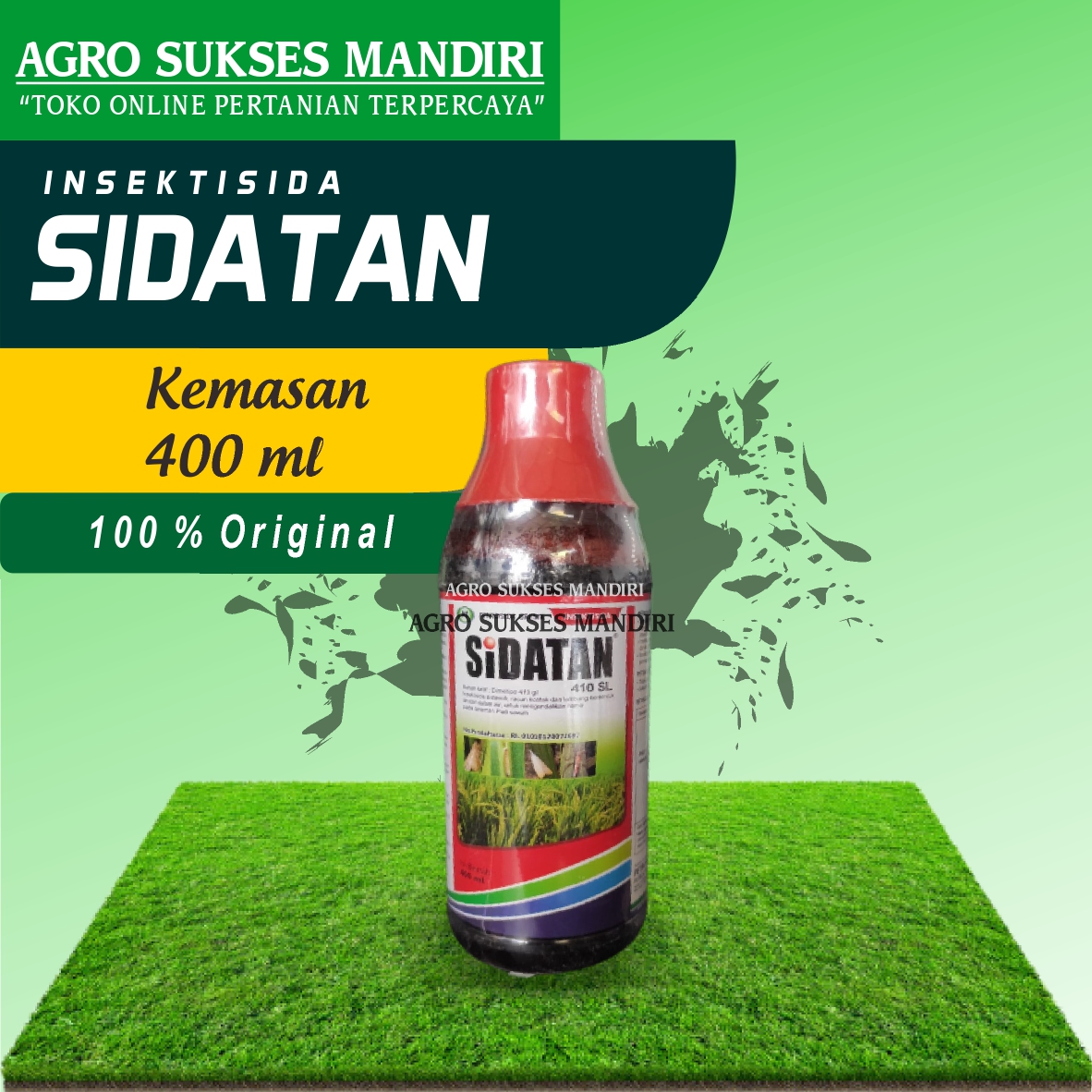 Sidatan 410SL Kemasan 400 Ml Insektisida Sidatan 410SL 400 Ml Obat