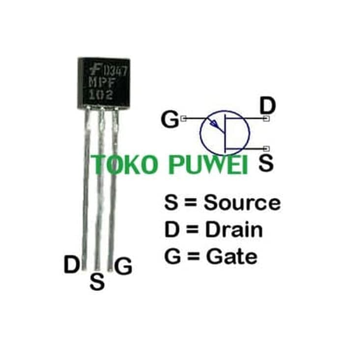 Mpf Mp F Mpf N Channel Rf Amplifier Jfet Transistor Br