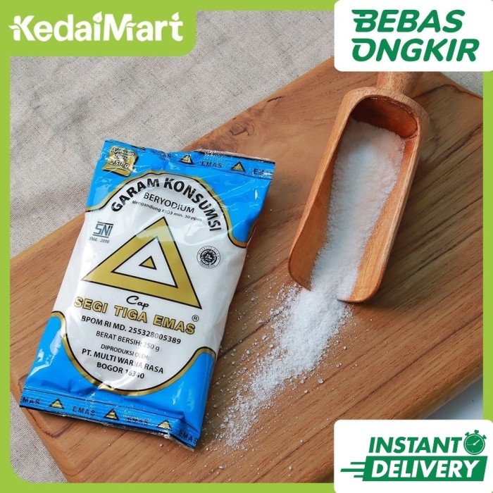 Garam Halus Segitiga Emas 250 Gram Lazada Indonesia