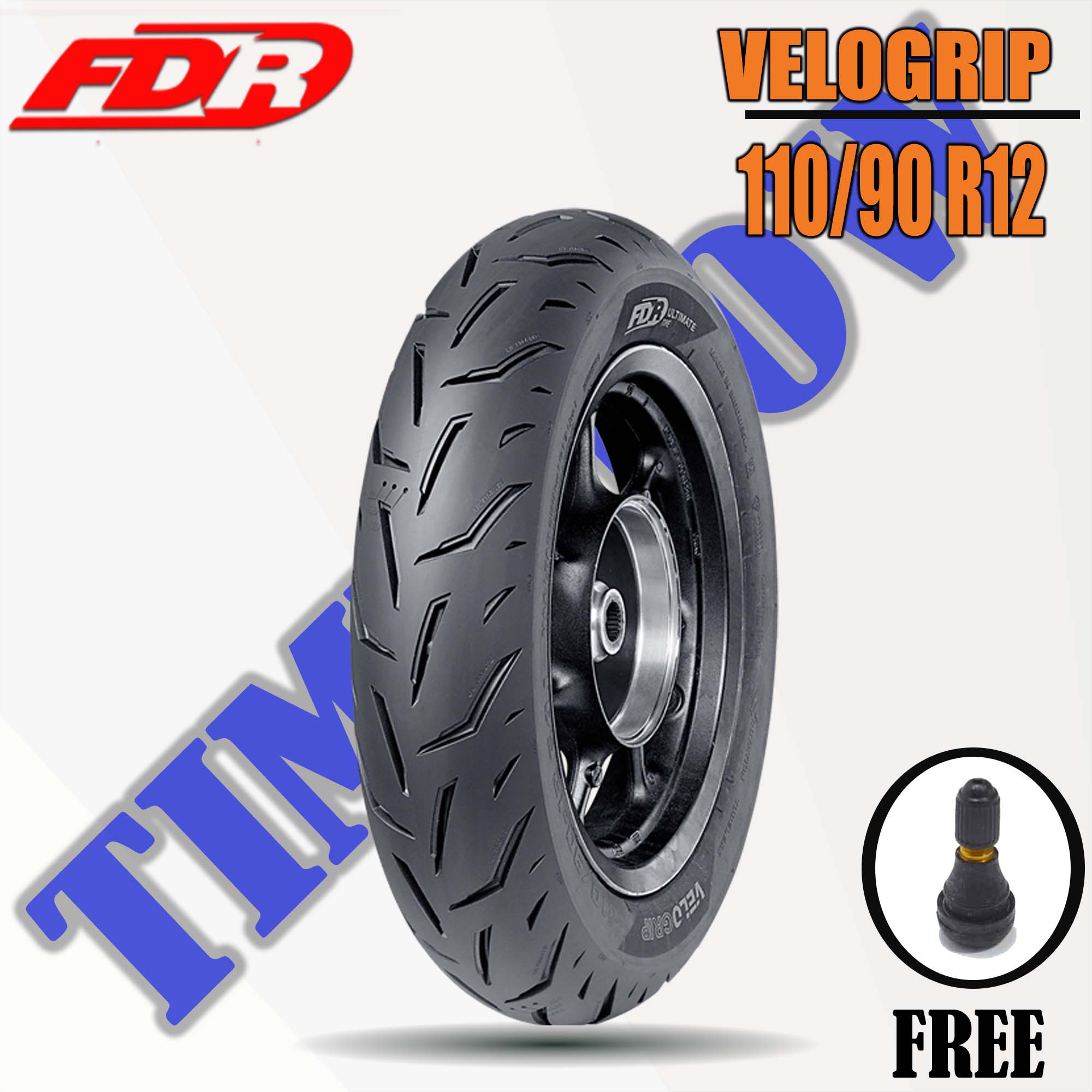 Ban Belakang Motor HONDA NEW SCOOPY YAMAHA FREEGO FDR VELOGRIP 110