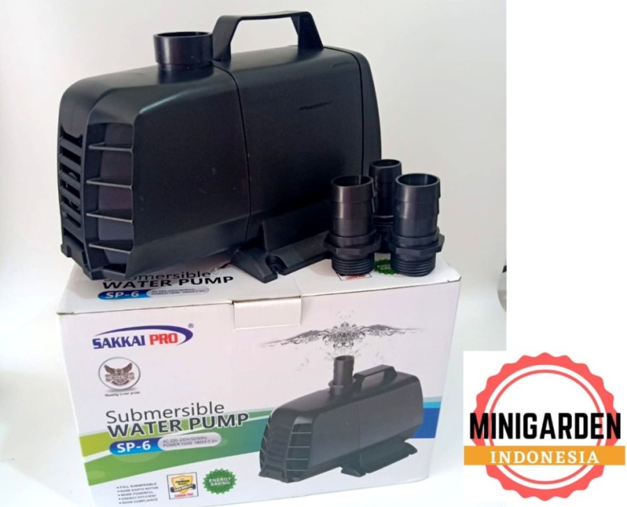 Sakkai Pro Sp Submersible Pump Pompa Air Celup Filter Aquarium Kolam