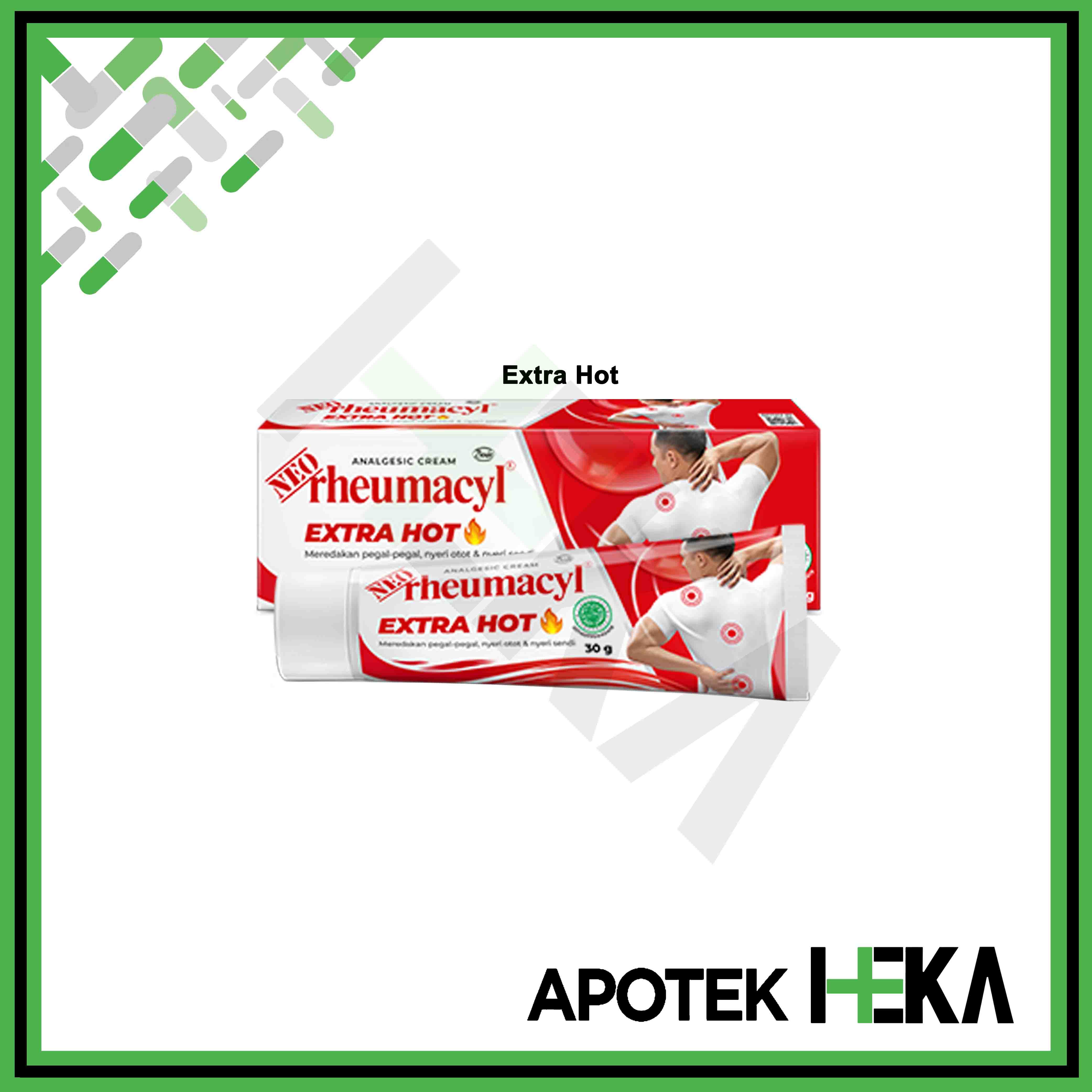 Neo Rheumacyl Cream Hot Hangat Krim Gr Meredakan Nyeri Otot Sendi