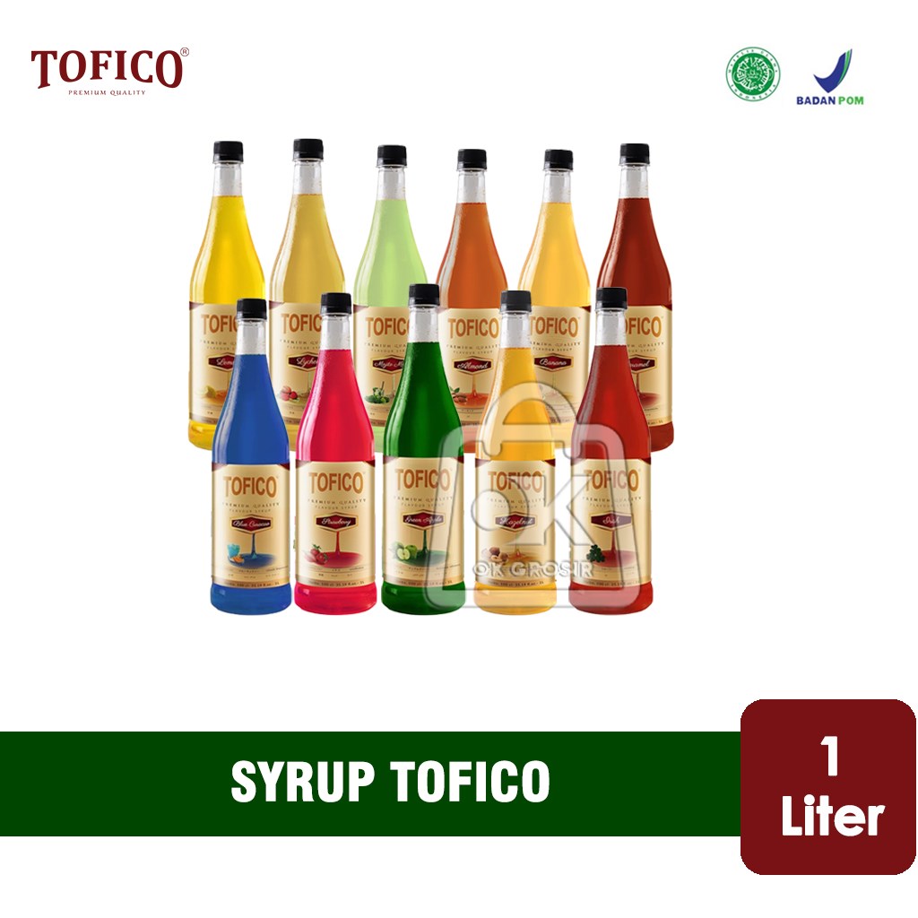 Botol Liter Tofico Syrup Sirup Tofico All Varian Lazada Indonesia