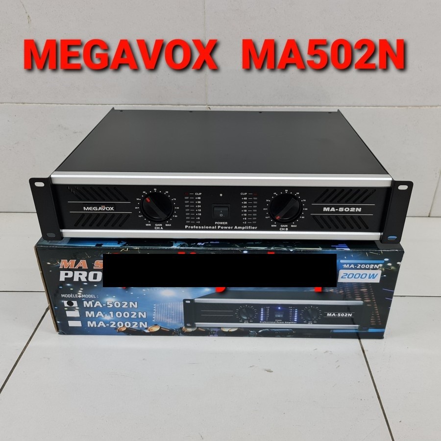 Amplifier Power Megavox Ma N Baru Lazada Indonesia