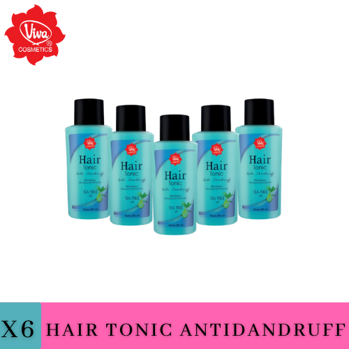 Viva Hair Tonic Anti Dandruff 60 Ml X 6 Pcs Lazada Indonesia