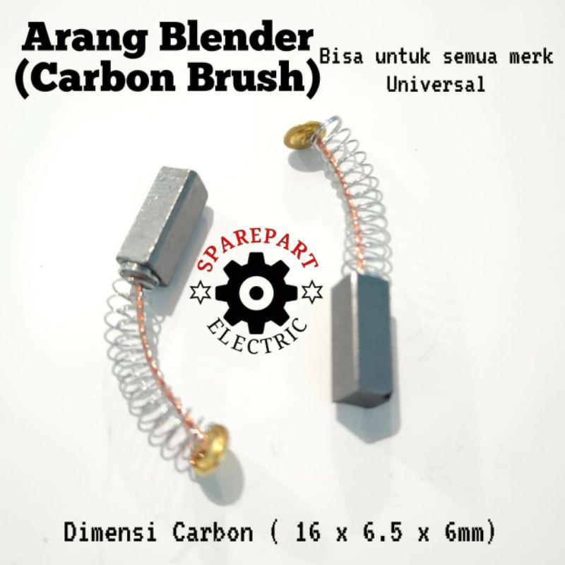 ARANG CARBON BRUSH BLENDER MULTI UNIVERSAL BOSTEL DINAMO BLENDER