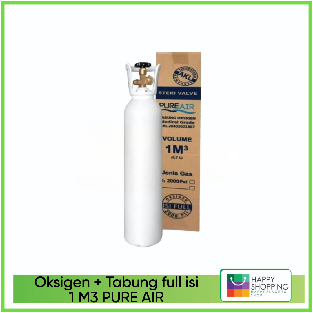 Tabung Oksigen Medis M Pure Air Oksigen Medical Grade Isi Full