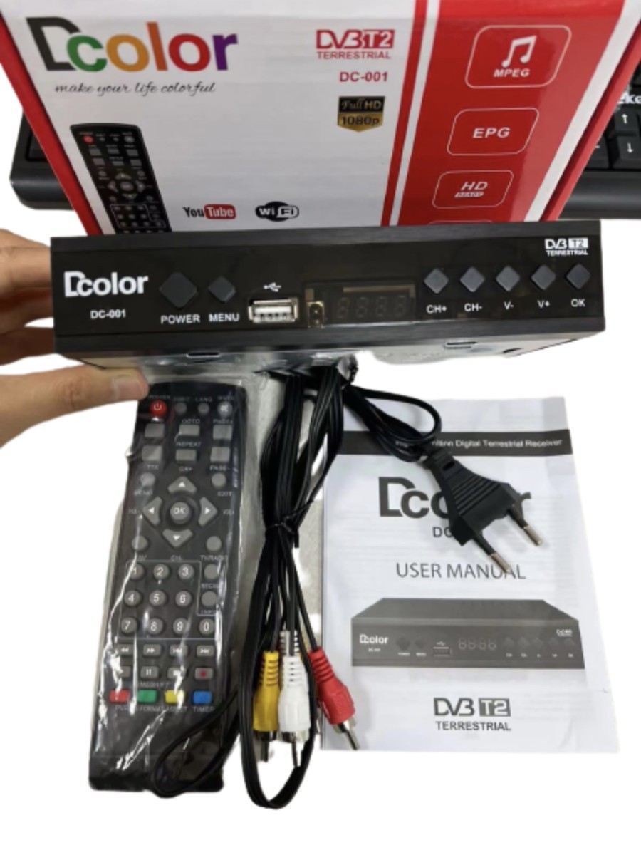 Advan Digipro Set Top Box Dvb T Siaran Tv Digital Receiver Stb