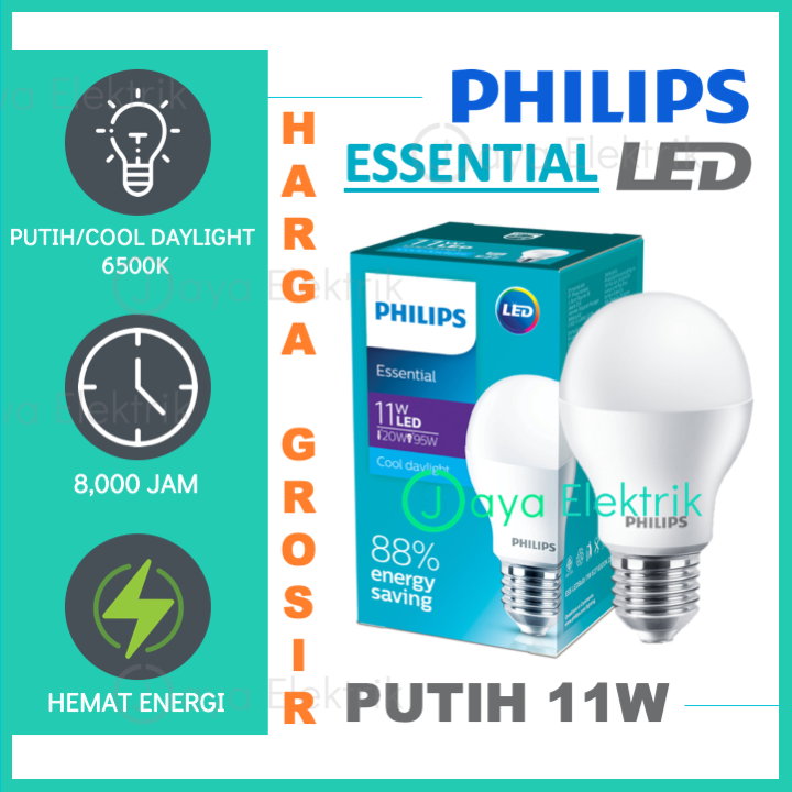 Lampu Led Philips Essential W W W W W W W W W W W