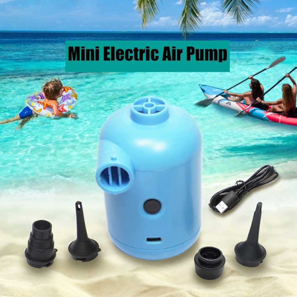 Pompa Angin Kasur Angin Portable Electric Air Pump Inflatable Pompa