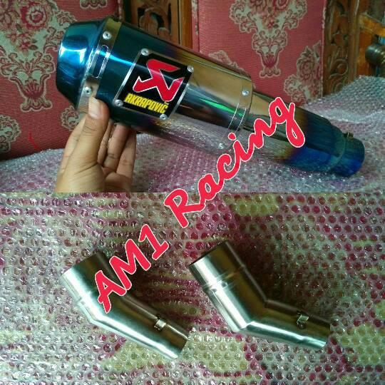 KNALPOT AKRAPOVIC BLUE NINJA 250FI/250 FI/250 KARBU/RR MONO/SE/SLIP ON