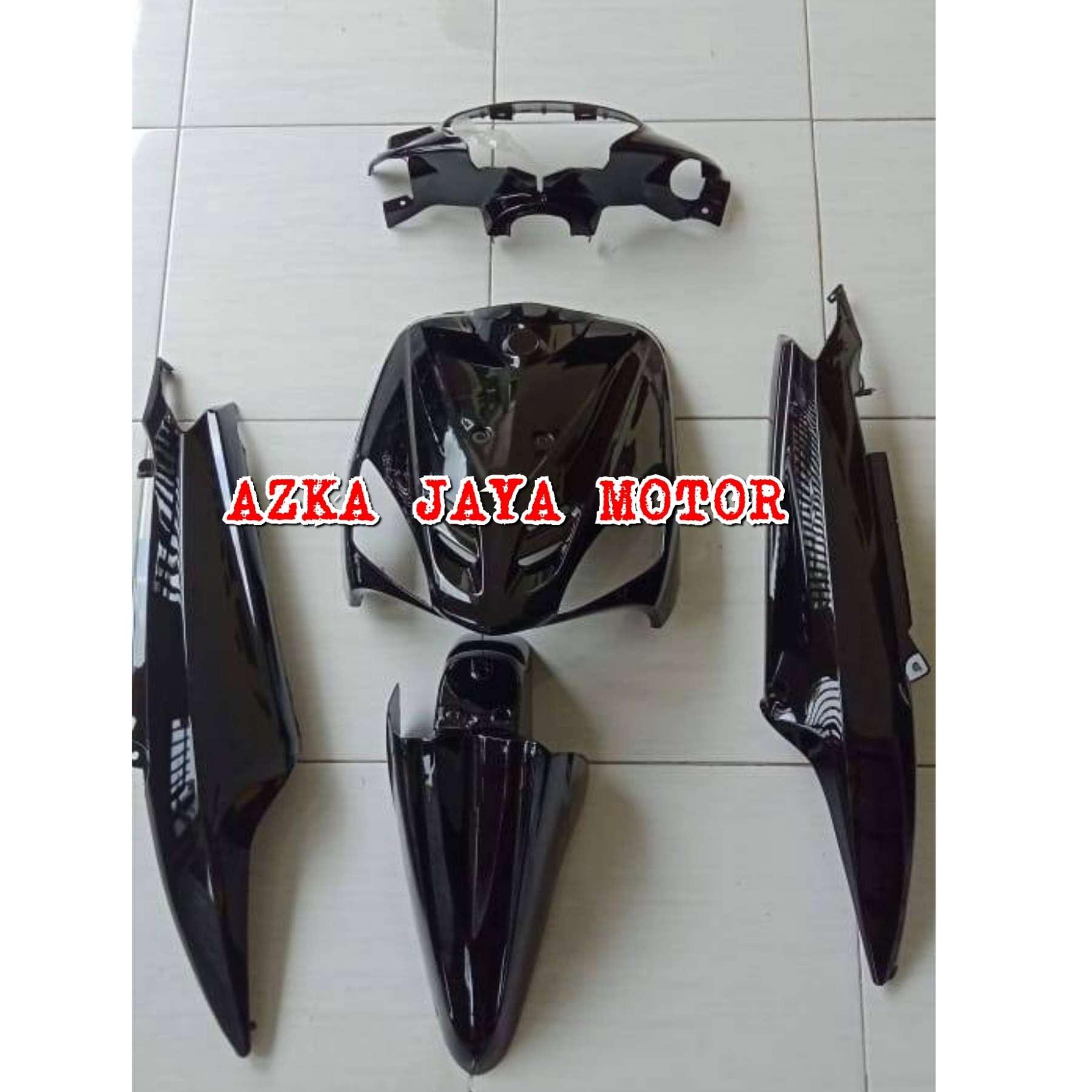 Body Halus Yamaha Mio Sporty Warna Hitam ( batok, tameng, spakbor depan, body belakang)
