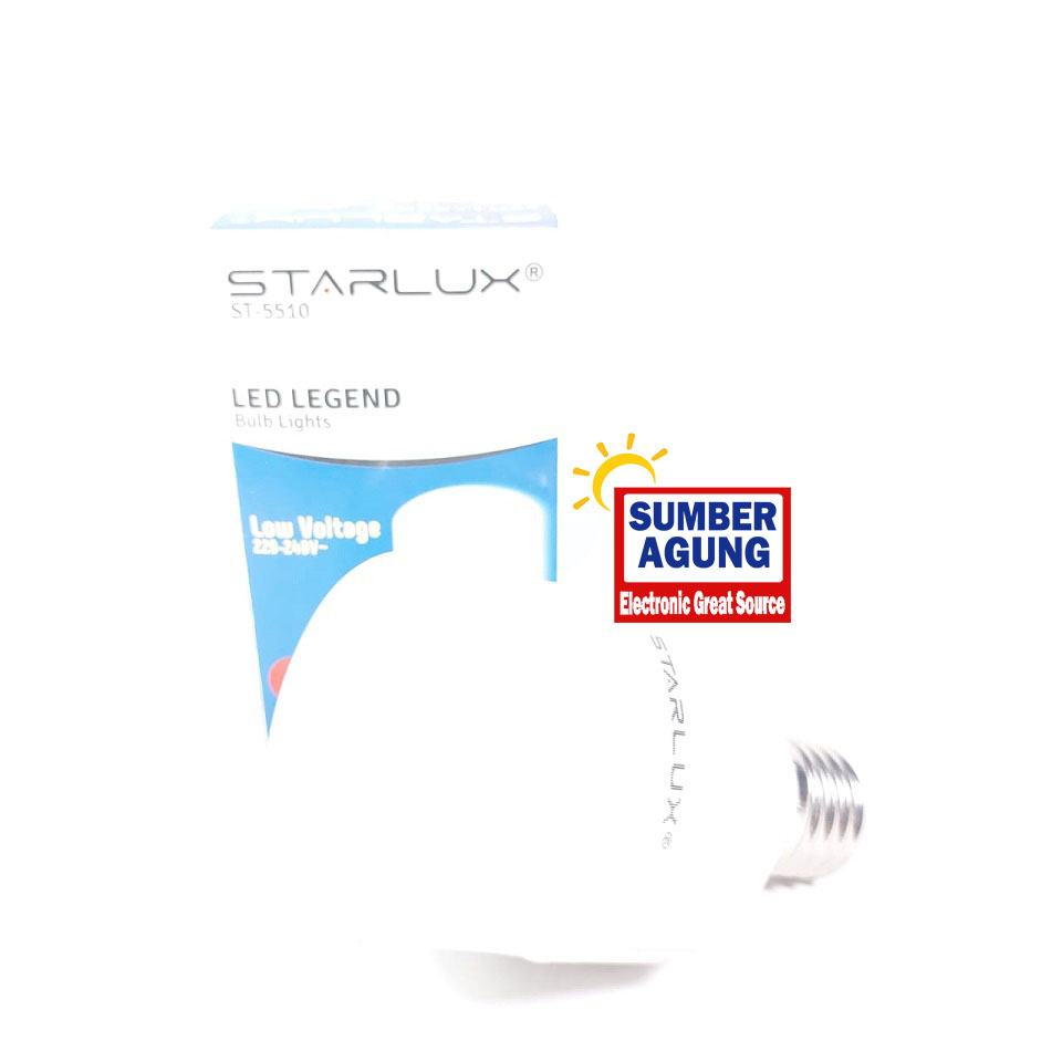 Lampu LED Starlux 10W Legend Capsule Tabung Kapsul Bulb Bulat 10Watt 10