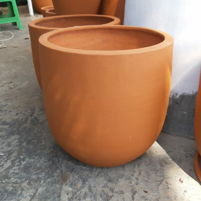 CLAYPOT JUMBO 15cm POT TANAMAN HIAS KAKTUS SUKULEN GERABAH TERRACOTTA