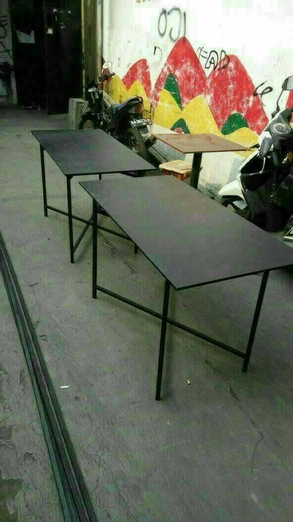 meja lipat 100×50×70 / meja jualan / meja bazar / meja kantin