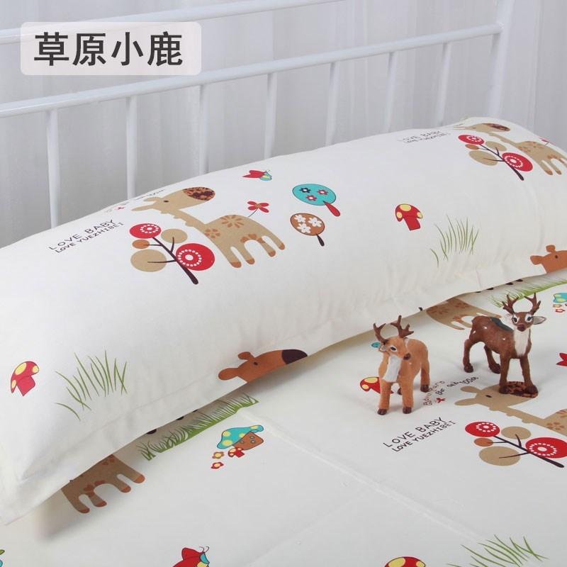 Bộ Gối Dài Hai Người Vỏ Gối 1.5 M 1.2 M 1.8 M 100% Cotton Dáng Dài Vỏ Gối Vài 100% Cotton Vải Thô Mùa Hè