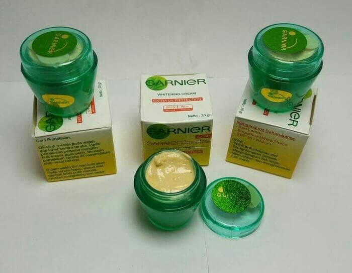 Cream Garnier Complete EXTRA Siang Malam Garnier Whitening 3pcs