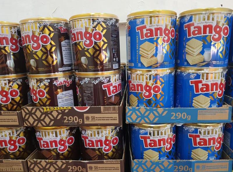 TANGO WAFER KALENG TANGO WAFER COKLAT WAFER TANGO 300GR TANGGO