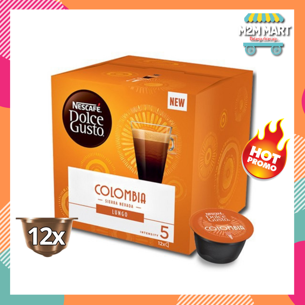 Kopi Nescafe Dolce Gusto Colombia Lungo Capsule Lazada Indonesia