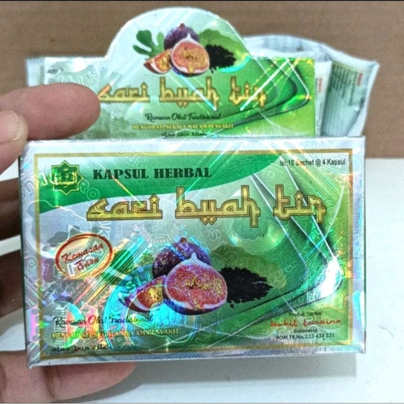 SARI BUAH TIN KAPSUL HERBAL ATASI BERBAGAI MACAM PENYAKIT AMPUH DAN