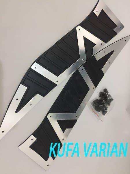 Pijakan Karpet Kaki Plat Bodres FULL CNC Yamaha Aerox Termurah
