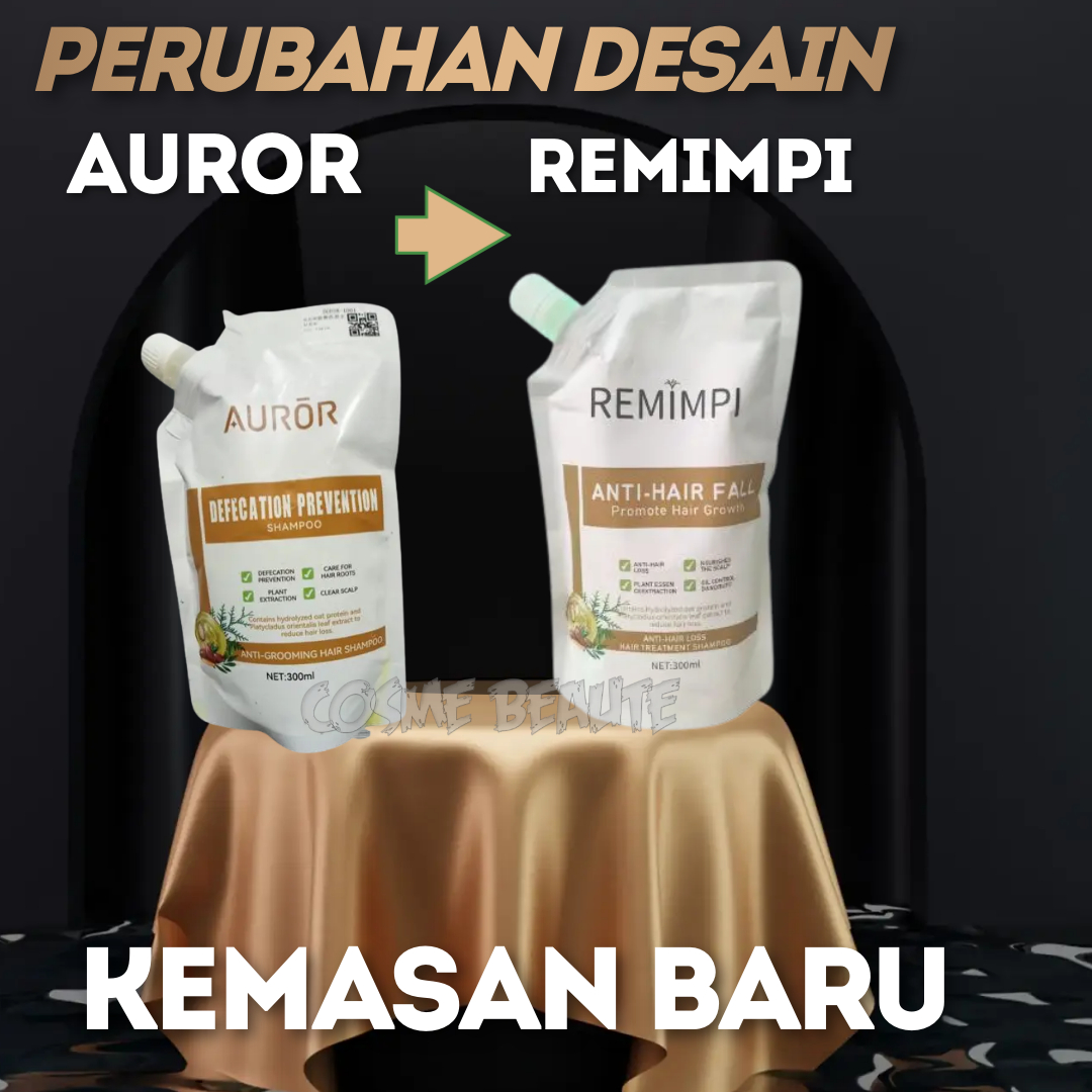 AUROR REMIMPI Shampoo Fall Hair Treatment Oil Control 300ml