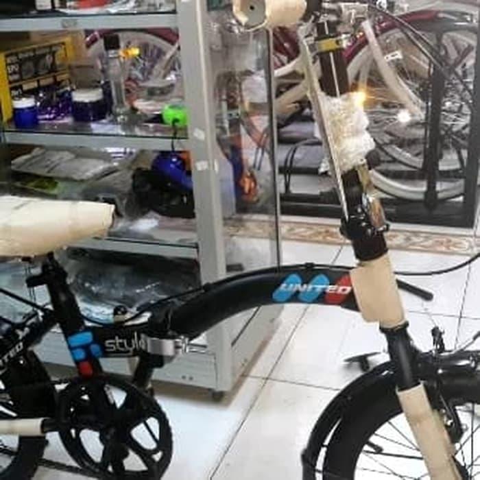 sepeda lipat stylo 16 united