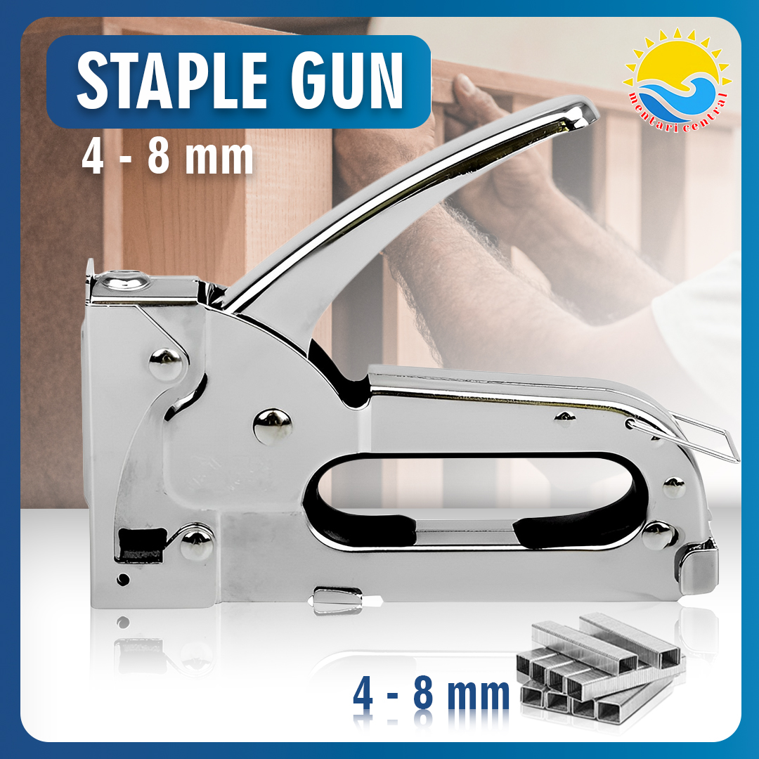 Alat Staples Tembak Jok Kulit Motor Stapler Gun Hekter Gun Gun