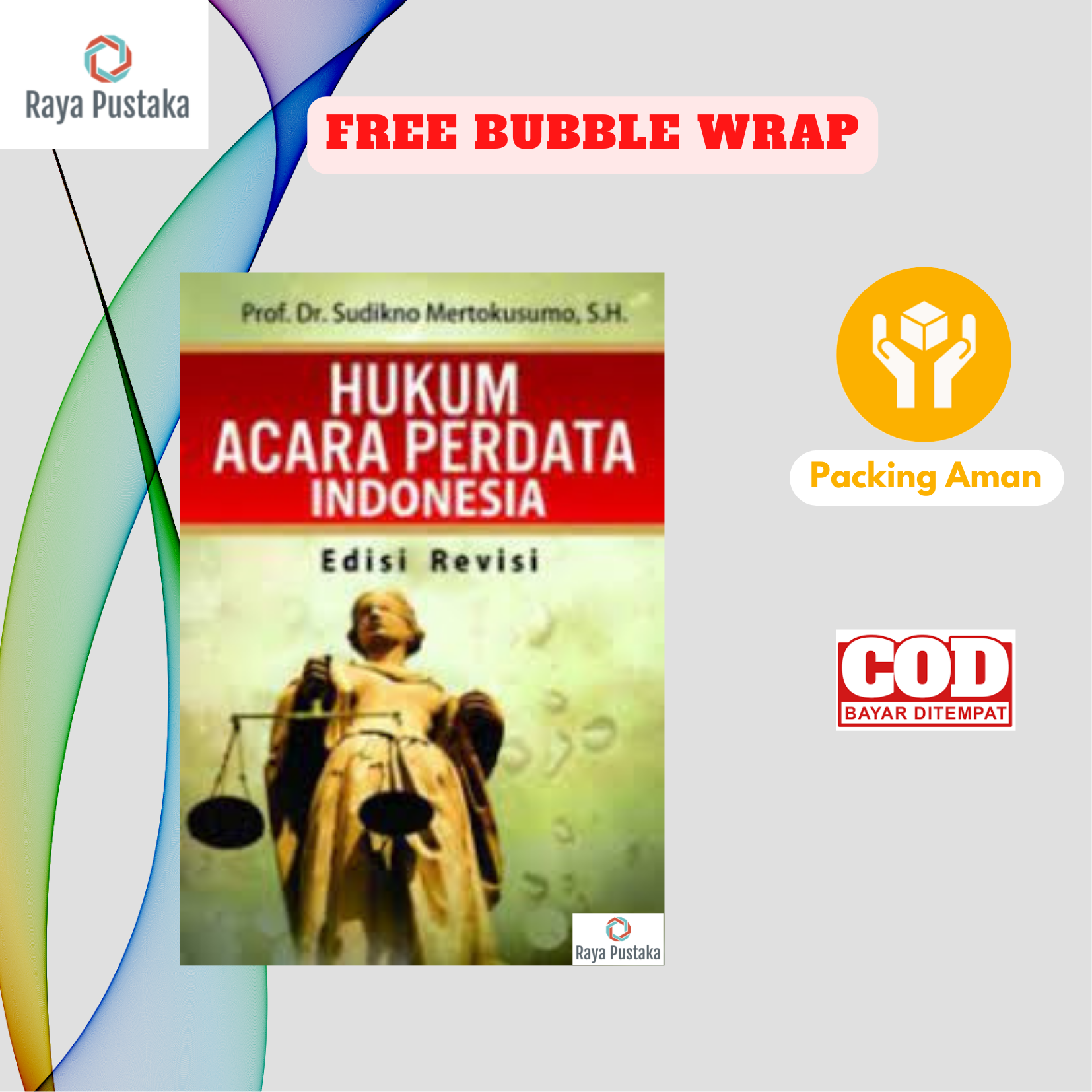 Bisa COD Buku Hukum Acara Perdata Indonesia Edisi Revisi Penulis Prof