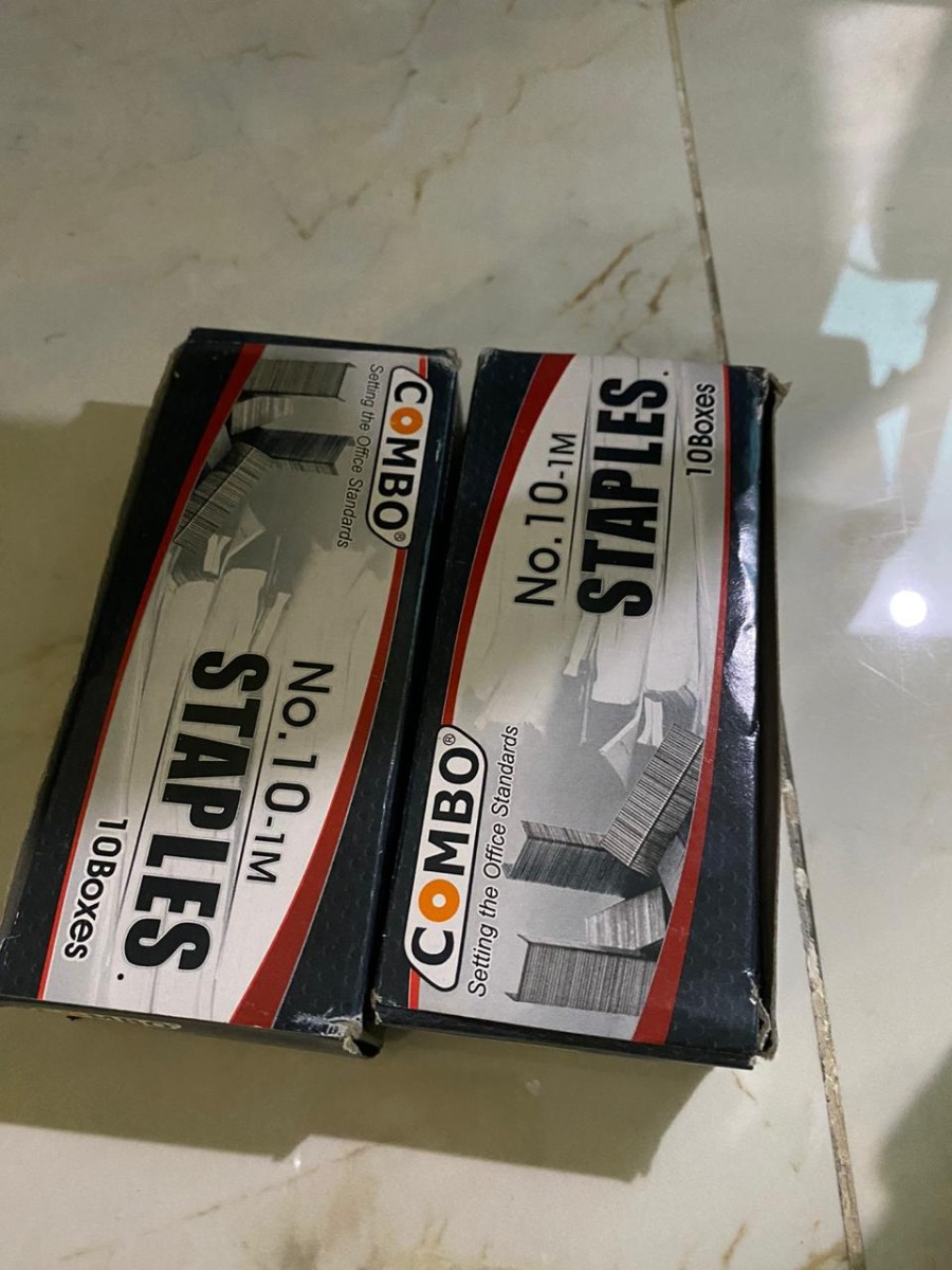 Isi Hekter Isi Jepretan Necis Isi Staples Kecil No 10 Combo