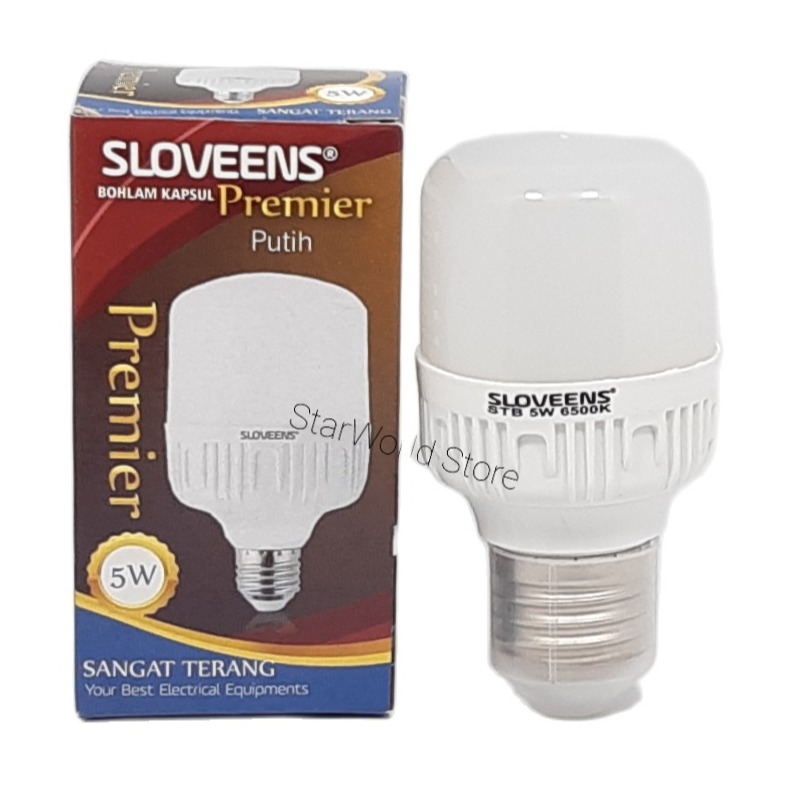 Sloveens Premier Lampu Bohlam Led Capsule Watt Cahaya Putih Lazada