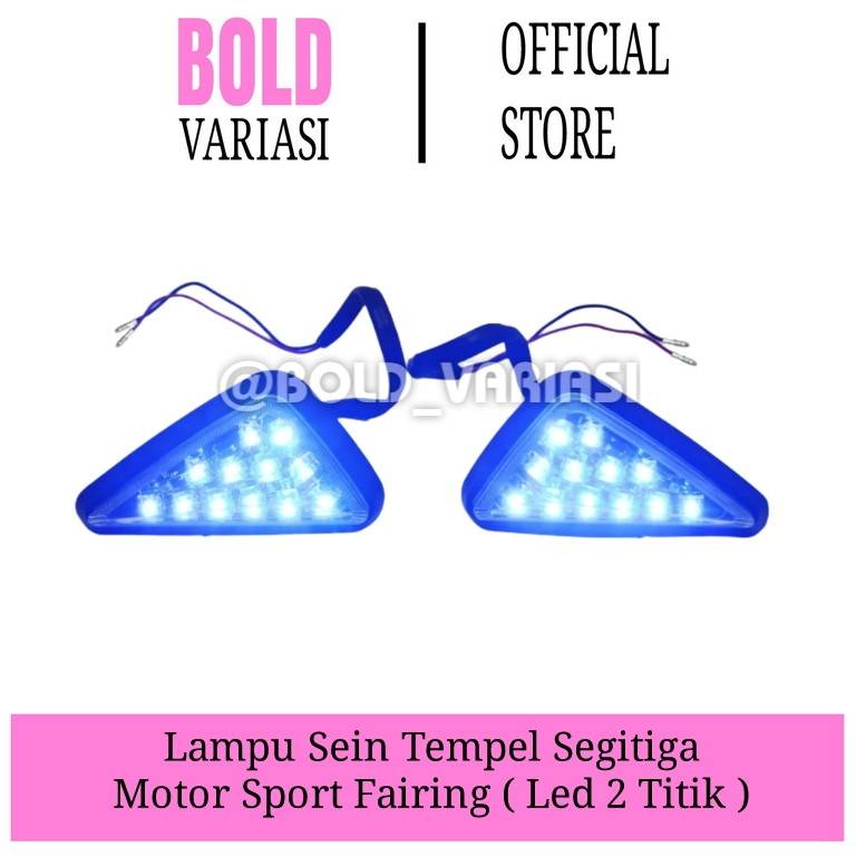 Lampu Sein Sen Sign Ritting Riting Retting Reting Tempel Segitiga Segi