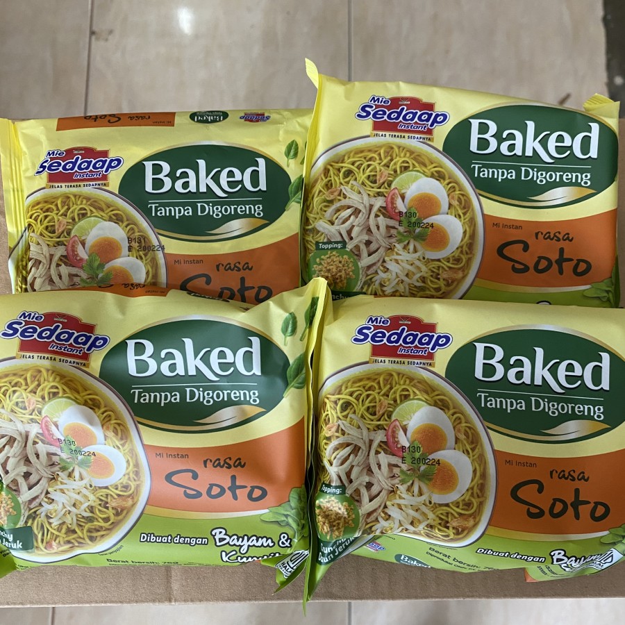 Mie Sedaap Baked Rasa Soto 10 Pcs Lazada Indonesia