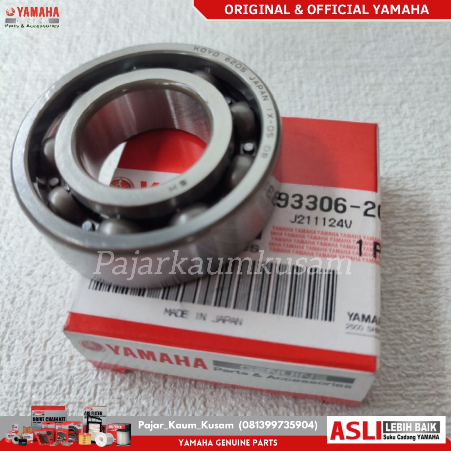 LAHER KRUK AS MAGNET YAMAHA RX KING RXS HS ORIGINAL 93306 20529 BEARING