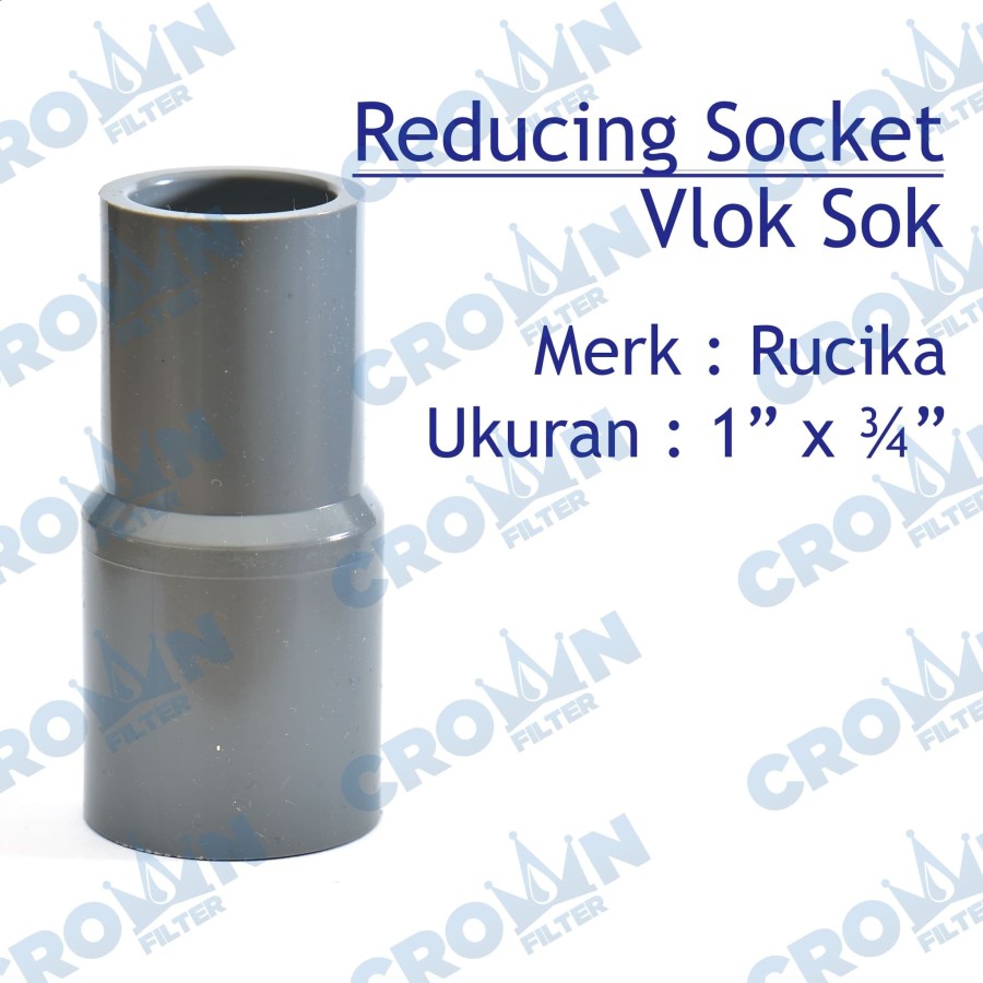 Vlok Sok X Reducing Socket Rucika Lazada Indonesia