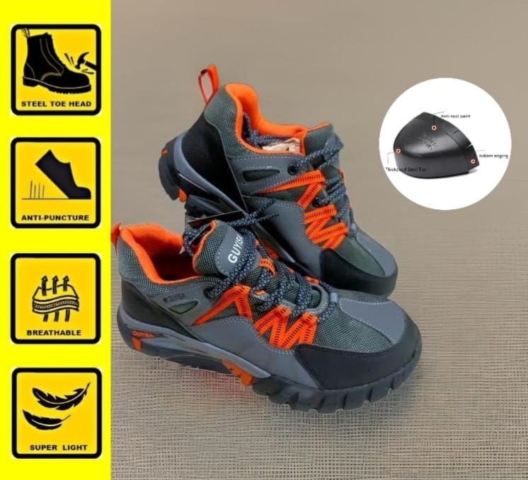 Sepatu Safety Sporty Sepatu Ujung Besi Kde Lazada Indonesia