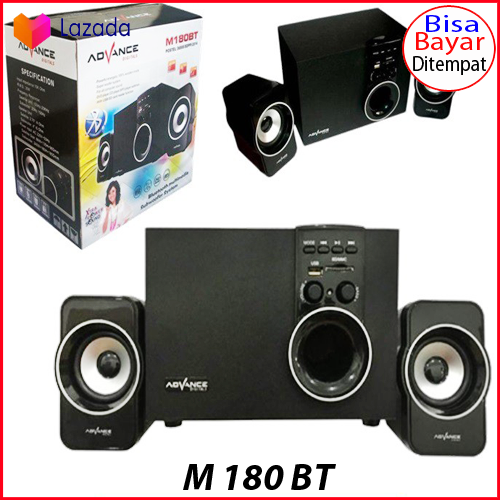 Speaker Bluetooth Subwoofer Bass Advance M Bt Lazada Indonesia