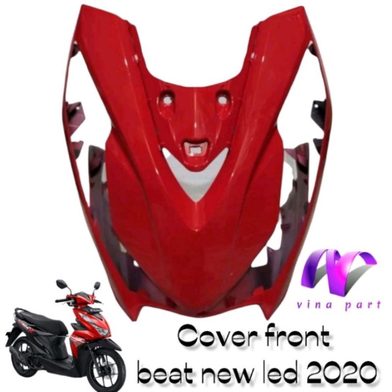 Cover Front Panel Tameng Body Depan Beat Esp New Led K A Merah