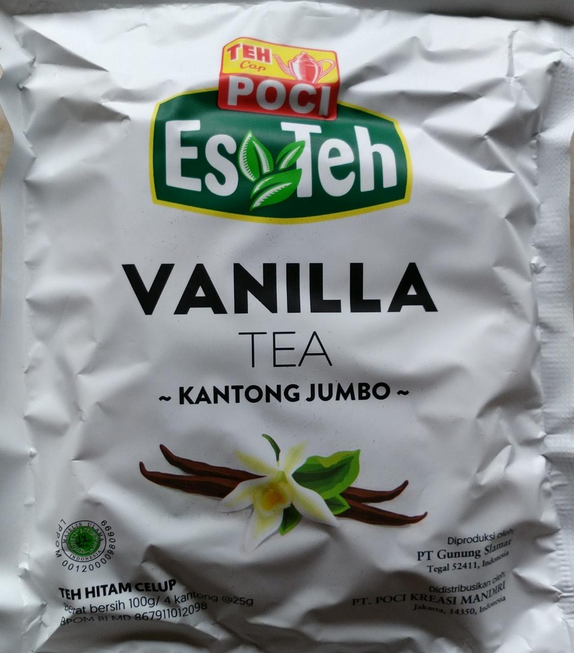 Tjm Teh Poci Vanilla Jumbo 100gr Celup Vanila 100 Gr Lazada Indonesia