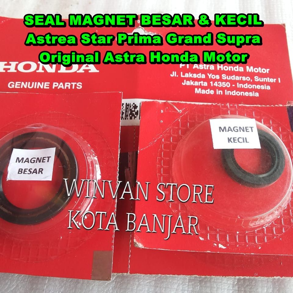 Seal Magnet Besar Dan Kecil Astrea Star Prima Grand Supra Legenda Supra