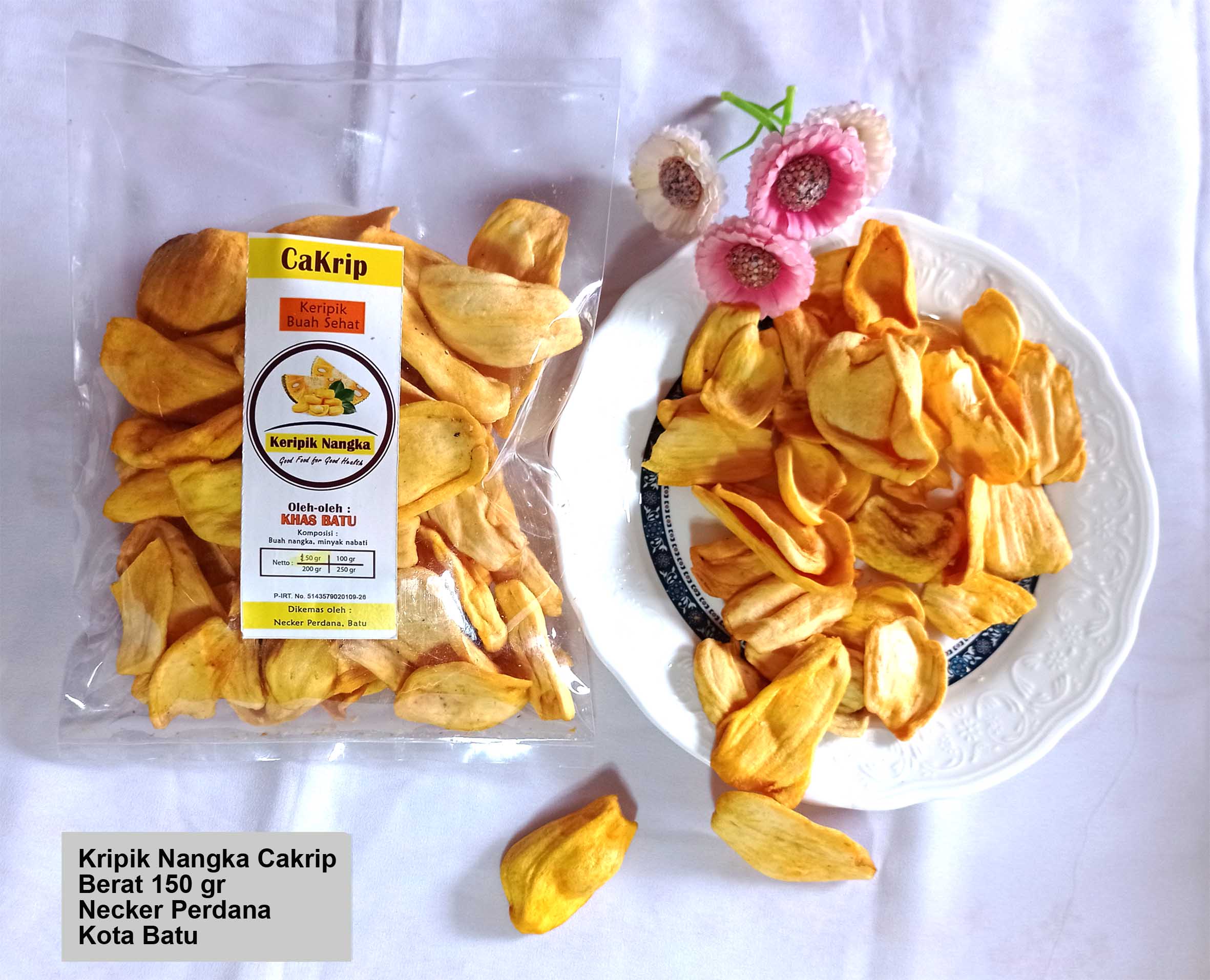 Camilan Keripik Nangka 150 Gram Keripik Buah Khas Malang Lazada Indonesia