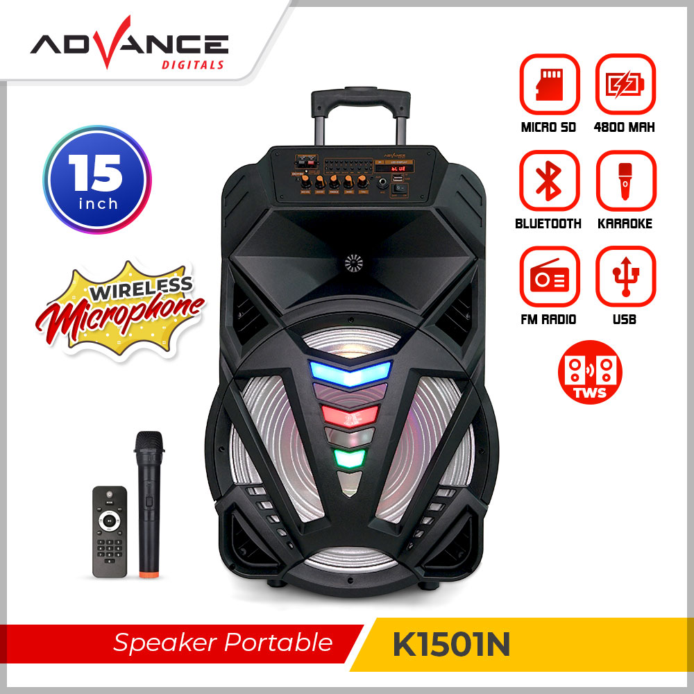 Speaker Meeting Bluetooth Advance New Inch Advance K N Wireless